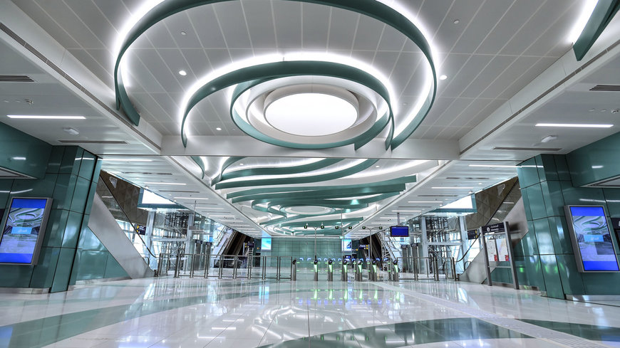 Inauguration du métro de Dubaï Route 2020